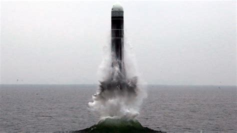 Seoul: North Korea conducts submarine-launched missile test